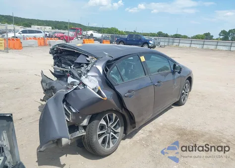 2015 Honda Civic Ex z USA, uszkodzony, nr VIN 19XFB2F88FE067068